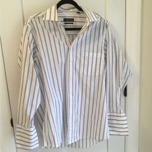Classic Striped Men's Shirt Donald Trump Size 16